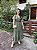 Vestido transpassado (Verde militar) - Imagem 1