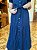 Chemise longa de linho (Azul Marinho) - Imagem 5