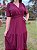 Vestido transpassado (Marsala) - Imagem 4