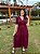 Vestido transpassado (Marsala) - Imagem 1