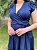 Vestido transpassado (Azul Marinho) - Imagem 5
