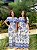 Vestido transpassado (Azul) - Imagem 1
