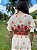 Vestido longo transpassado (Laranja) - Imagem 4