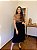 Blusa de modal listrada (Caqui/preto) - Imagem 2
