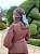 Vestido envelope (Marrom) - Imagem 3