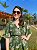 Vestido transpassado estampado (Verde Militar) - Imagem 6