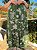 Vestido transpassado estampado (Verde Militar) - Imagem 5