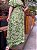 Vestido longo transpassado estampado (Verde) - Imagem 4