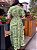 Vestido longo transpassado estampado (Verde) - Imagem 6