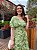 Vestido longo transpassado estampado (Verde) - Imagem 3