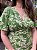 Vestido longo transpassado estampado (Verde) - Imagem 7