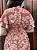 Vestido longo transpassado estampado (Rosê) - Imagem 6