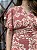 Vestido longo transpassado estampado (Rosê) - Imagem 2