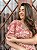 Vestido longo transpassado estampado (Rosê) - Imagem 4
