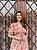 Vestido longo transpassado estampado (Rosê) - Imagem 7