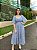 Vestido Flores (Azul) - Imagem 1