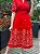 Vestido Estampado (Vermelho) - Imagem 5