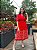 Vestido Estampado (Vermelho) - Imagem 8