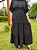 Vestido com botões (Preto) - Imagem 6
