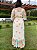 Vestido Florido (Verde e Laranja) - Imagem 7