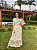 Vestido Florido (Verde e Laranja) - Imagem 1