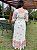Vestido Florido (Azul e Pêssego) - Imagem 7