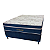 Conjunto Box Atenas Tradicional Molas Ensacadas Casal  (138x188x66) - Soft Flex - Imagem 1
