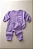 Conjunto Moletom Peluciado  VIOLETA - Imagem 3