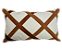 Almofada Baguete 30x50 Deminas- Coleção Despertar Cru - Caramelo - Imagem 1