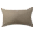 Almofada Baguete 30x50 Deminas- Suede Premium  - Nude - Imagem 1
