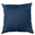 Capa de almofada Decorativa Deminas 45x45 - Veludo Inca - Azul Petróleo - Imagem 1