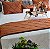 Peseira Decorativa Nervuras com Forro - Terracota - Imagem 2