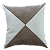 Capa de Almofada Decorativa Deminas 45x45 - Coleção Natural- Boucle Marrom - Imagem 1