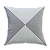 Capa de Almofada Decorativa Deminas 45x45 - Coleção Natural- Boucle Off - Imagem 1