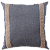 Capa de Almofada Decorativa Deminas 45x45 - Coleção London - Faixa Marrom - Imagem 1