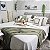 Kit 3 Capas de Almofadas Decorativas Deminas 45x45 - Coleção Serenity - Boucle Moldura Verde - Imagem 2