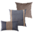 Kit 3 Capas de Almofadas Decorativas Deminas 50x50 - Coleção London - Imagem 1