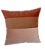 Almofada Decorativa 45x45 Deminas - Coleção Jô - Listras - Terracota - Imagem 1