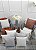 Almofada Decorativa 55x55 Deminas - Coleção Texturas - Linho Liso Gelo - Imagem 2