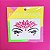ADESIVO STRASS FACIAL NEONGLOWTAT PINK GLITTER JOY - Imagem 1