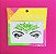 ADESIVO STRASS FACIAL NEONGLOWTAT VERDE GLITTER JOY - Imagem 1