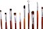 KIT DE PINCEIS ESSENTIAL BROWN LINE EYES KLASS VOUGH - Imagem 2
