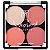 PALETA DE BLUSH – LIVIN’ BARE RK BY KISS - Imagem 1