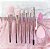 KIT DE PINCEIS ROSE GOLD 8 PEÇAS RUBY FACE - Imagem 1
