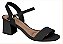 Sandalia Beira Rio Salto Bloco Preto 8536 100 9569 15745 - Imagem 1