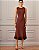 Vestido Midi Renda Guipire Barra - Imagem 1