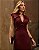 Vestido Malha Decote Franjas - Imagem 2