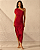 Vestido Drapeado Jersey Ombro Único - Imagem 1