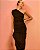 Vestido Drapeado Jersey Ombro Único - Imagem 6