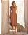 Vestido Midi 100% linho renda - Imagem 3